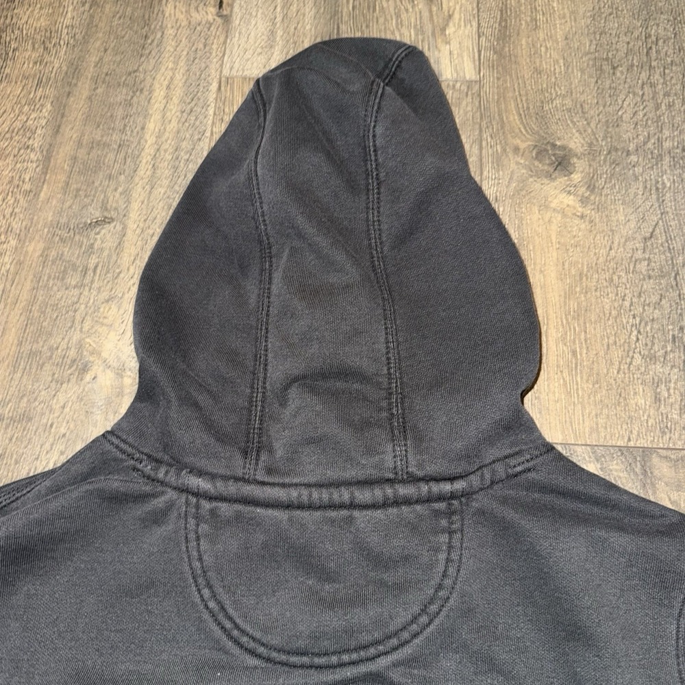 VTG Carhartt Hoodie Men M-L Rain Defender Faded Distressed Sweatshirt Y2K Grunge - Picture 6 of 15